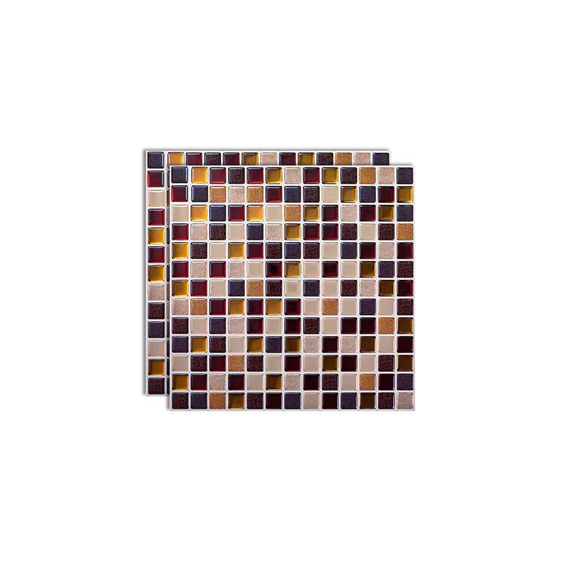 Lisslune | Square Peel & Stick Tile Stone Composite Subway Tile for Backsplash Wall