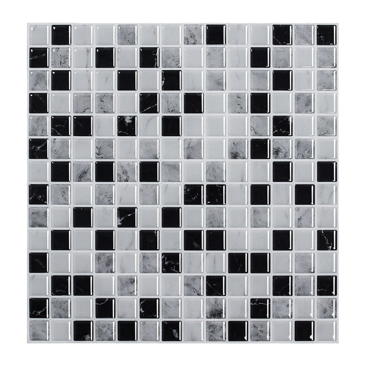 Lisslune | Square Peel & Stick Tile Stone Composite Subway Tile for Backsplash Wall