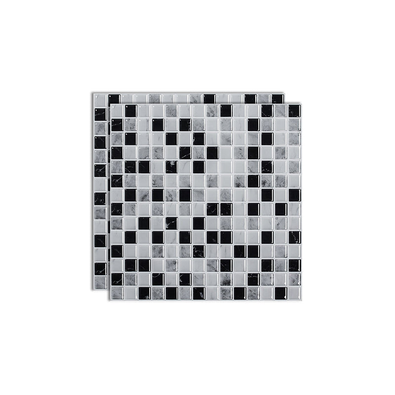 Lisslune | Square Peel & Stick Tile Stone Composite Subway Tile for Backsplash Wall
