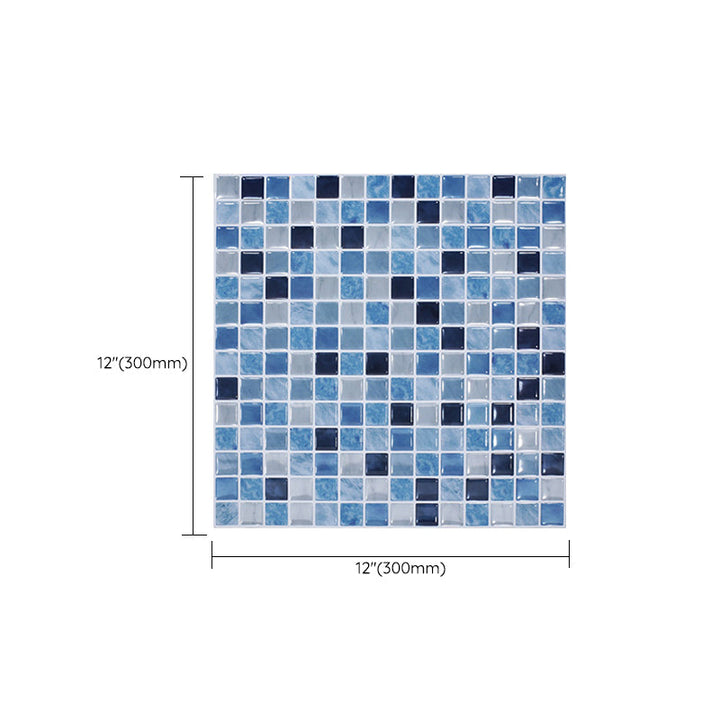 Lisslune | Square Peel & Stick Tile Stone Composite Subway Tile for Backsplash Wall