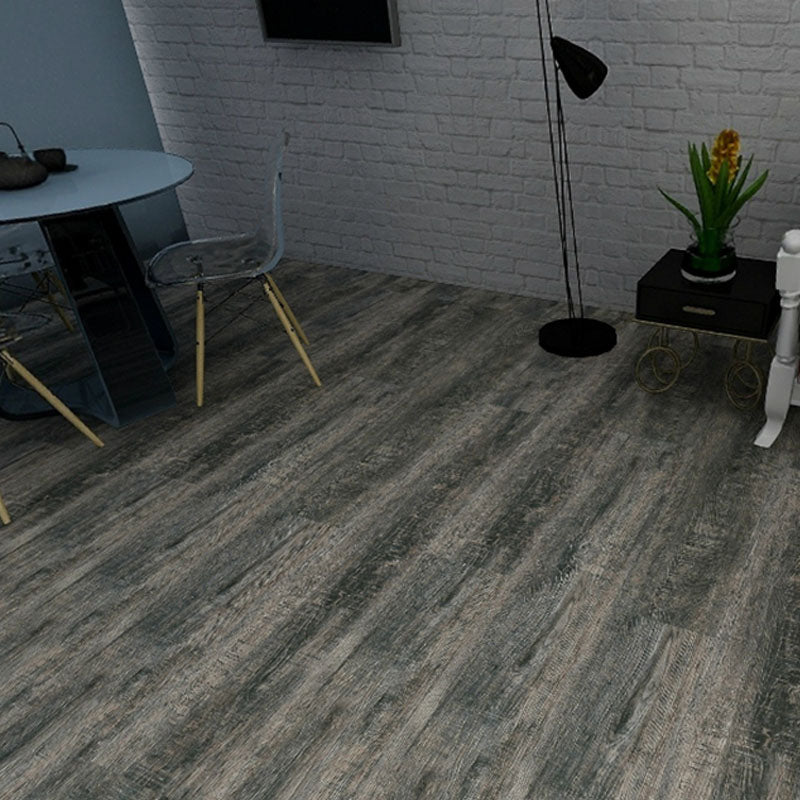 Lisslune | Modern Interior Floor Covering Wood Look Peel and Stick Rectangular Flooring Vinyl