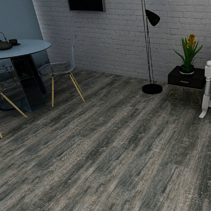 Lisslune | Modern Interior Floor Covering Wood Look Peel and Stick Rectangular Flooring Vinyl