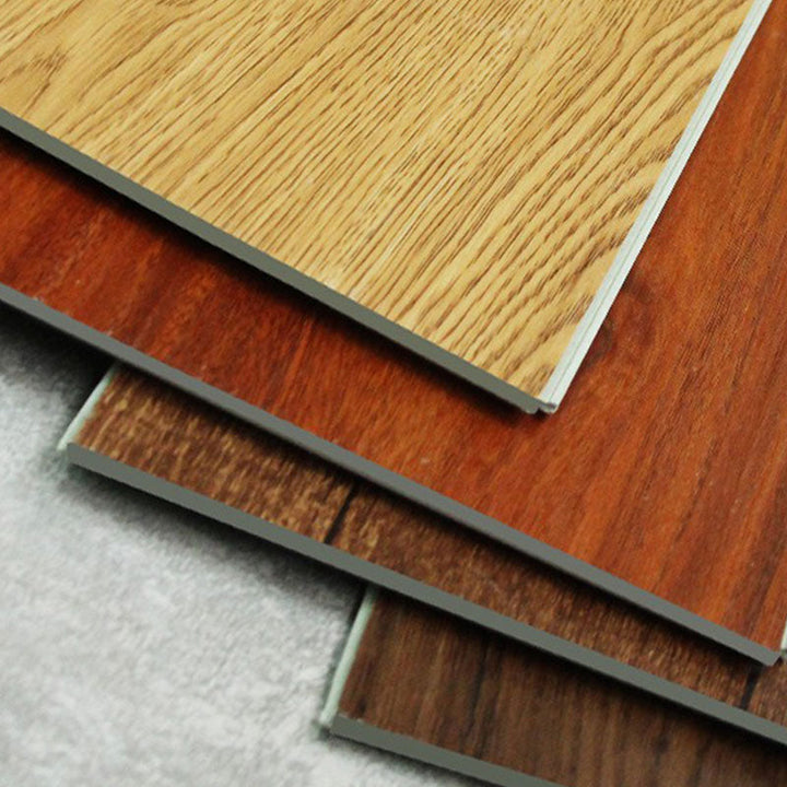 Lisslune | Modern Interior Floor Covering Wood Look Peel and Stick Rectangular Flooring Vinyl