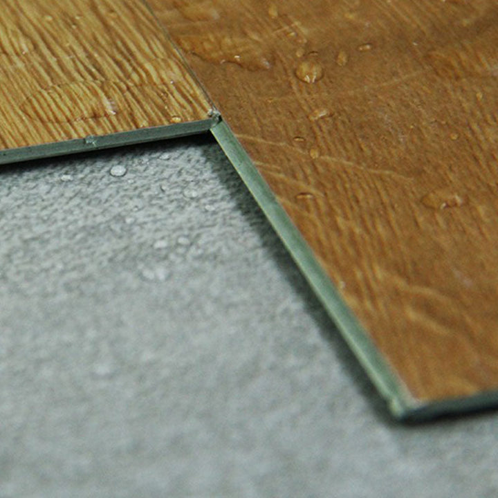Lisslune | Modern Interior Floor Covering Wood Look Peel and Stick Rectangular Flooring Vinyl