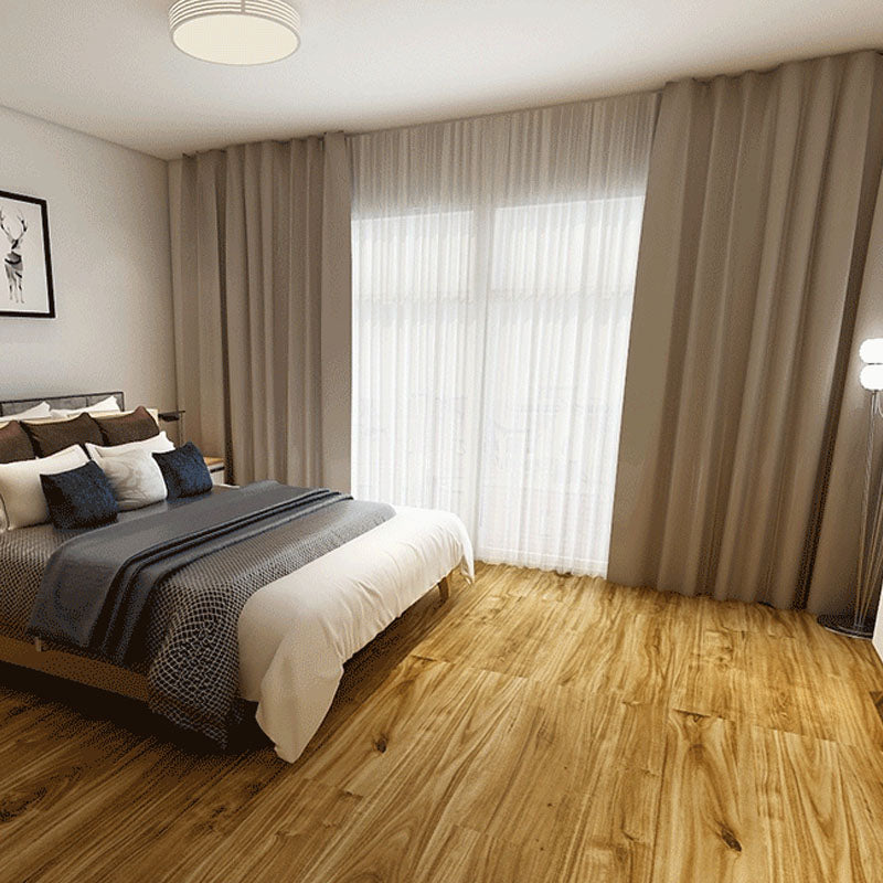 Lisslune | Modern Interior Floor Covering Wood Look Peel and Stick Rectangular Flooring Vinyl