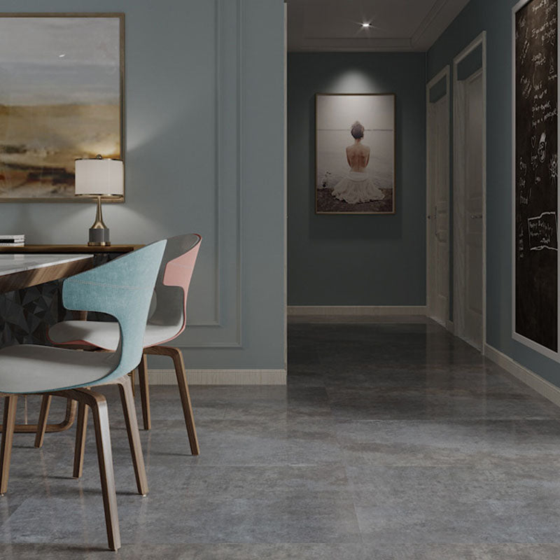 Lisslune | Modern Interior Floor Covering Wood Look Peel and Stick Rectangular Flooring Vinyl