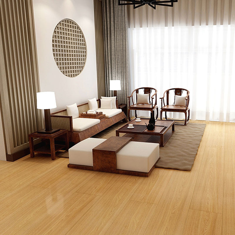 Lisslune | Modern Interior Floor Covering Wood Look Peel and Stick Rectangular Flooring Vinyl