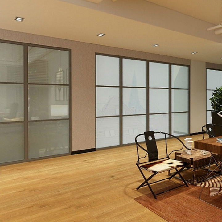 Lisslune | Modern Interior Floor Covering Wood Look Peel and Stick Rectangular Flooring Vinyl