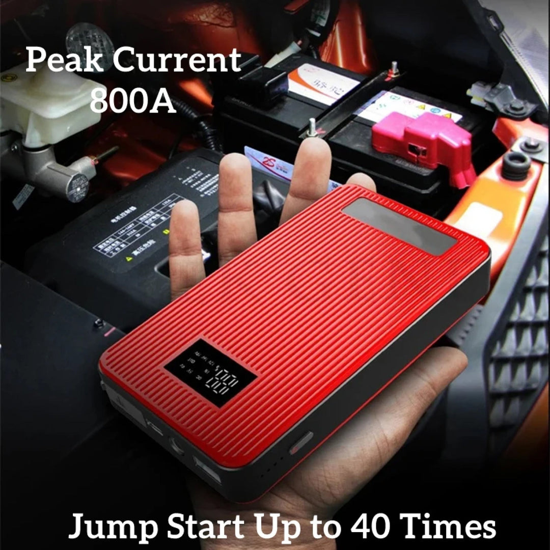 Lisslune | Car Battery Booster Jumper Starter Pack for Automotive Vehicle