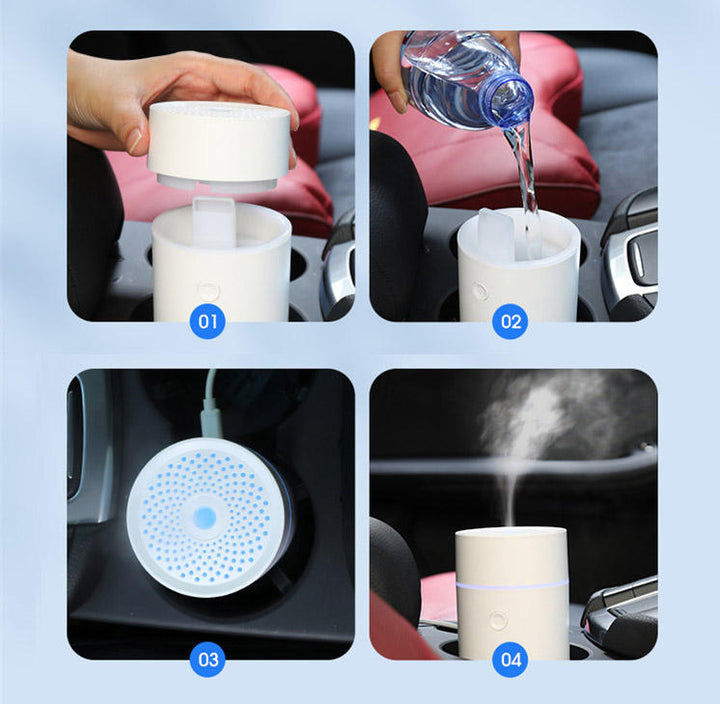 Lisslune | Room diffuser Aroma ultrasonic water mist air humidifier