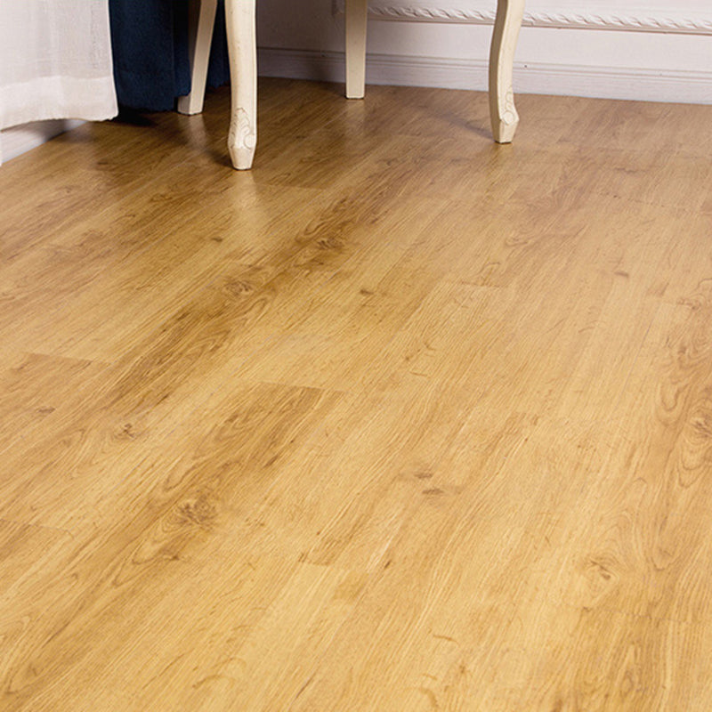 Lisslune | Smooth PVC Flooring Peel and Stick Wood Look Rectangular Vinyl Floor