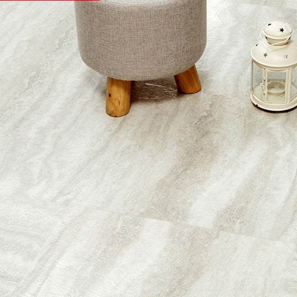 Lisslune | Smooth PVC Flooring Peel and Stick Wood Look Rectangular Vinyl Floor