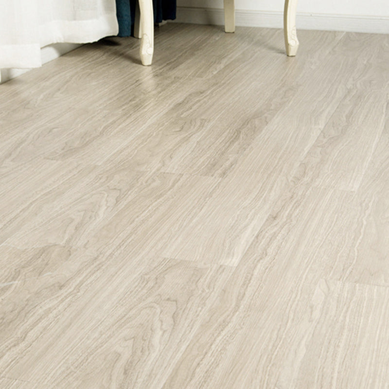 Lisslune | Smooth PVC Flooring Peel and Stick Wood Look Rectangular Vinyl Floor