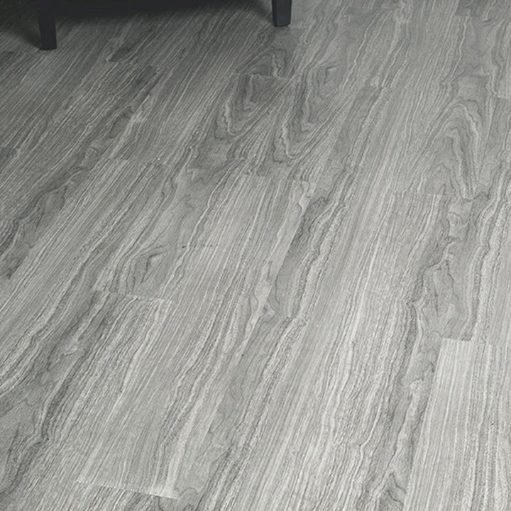 Lisslune | Smooth PVC Flooring Peel and Stick Wood Look Rectangular Vinyl Floor