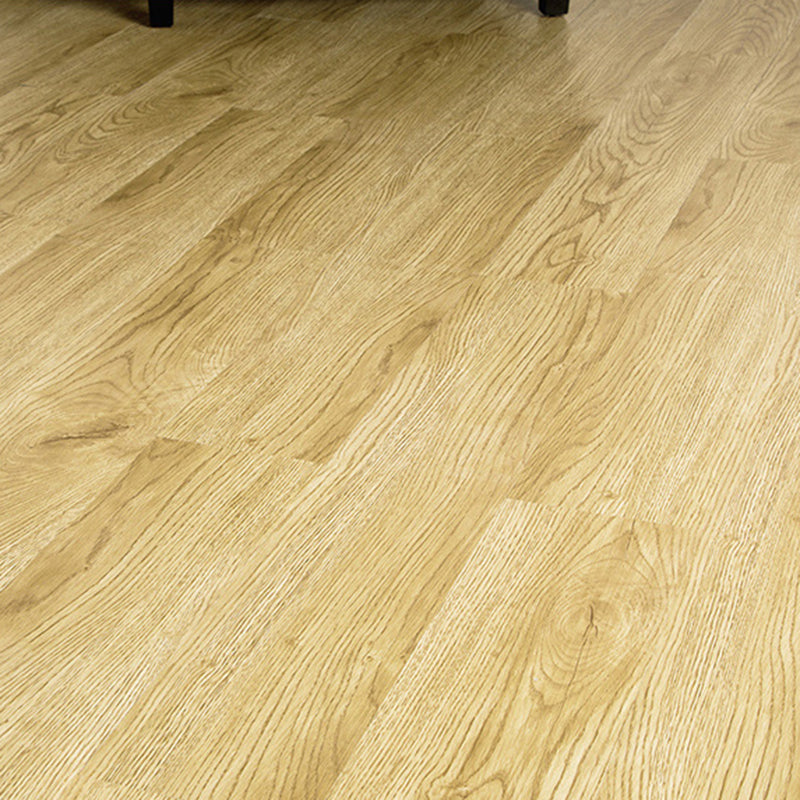Lisslune | Smooth PVC Flooring Peel and Stick Wood Look Rectangular Vinyl Floor