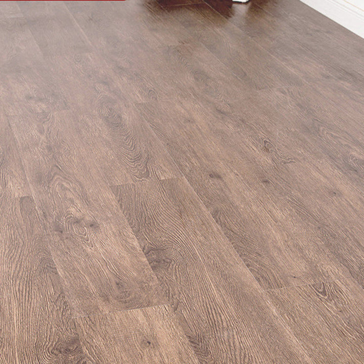 Lisslune | Smooth PVC Flooring Peel and Stick Wood Look Rectangular Vinyl Floor