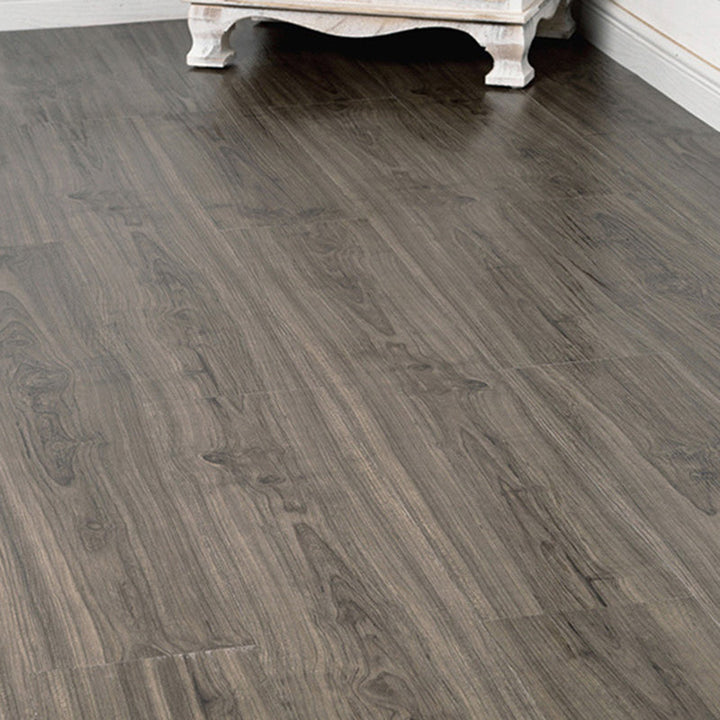 Lisslune | Smooth PVC Flooring Peel and Stick Wood Look Rectangular Vinyl Floor
