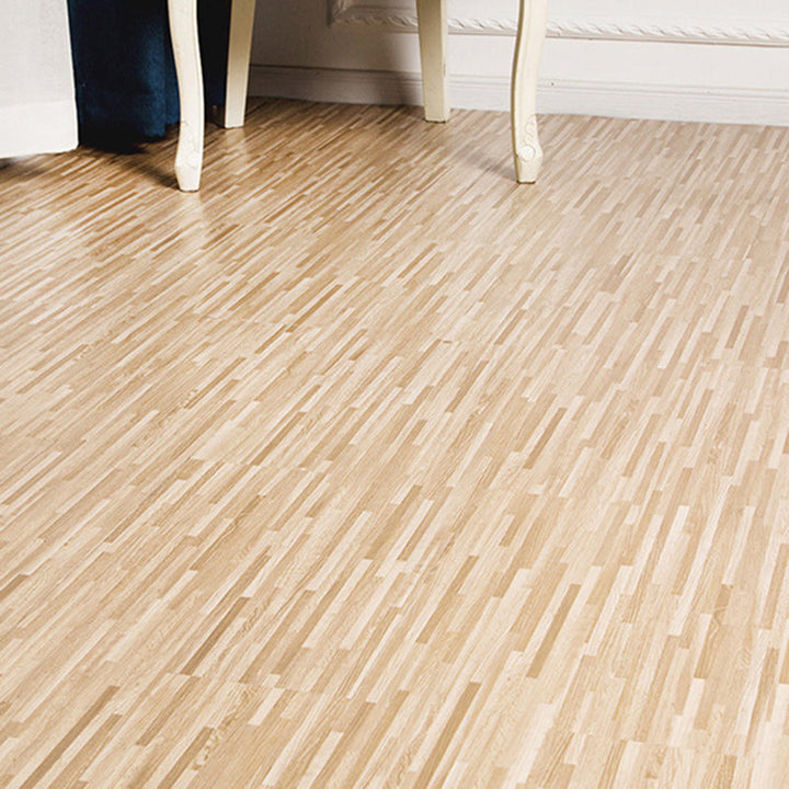 Lisslune | Smooth PVC Flooring Peel and Stick Wood Look Rectangular Vinyl Floor
