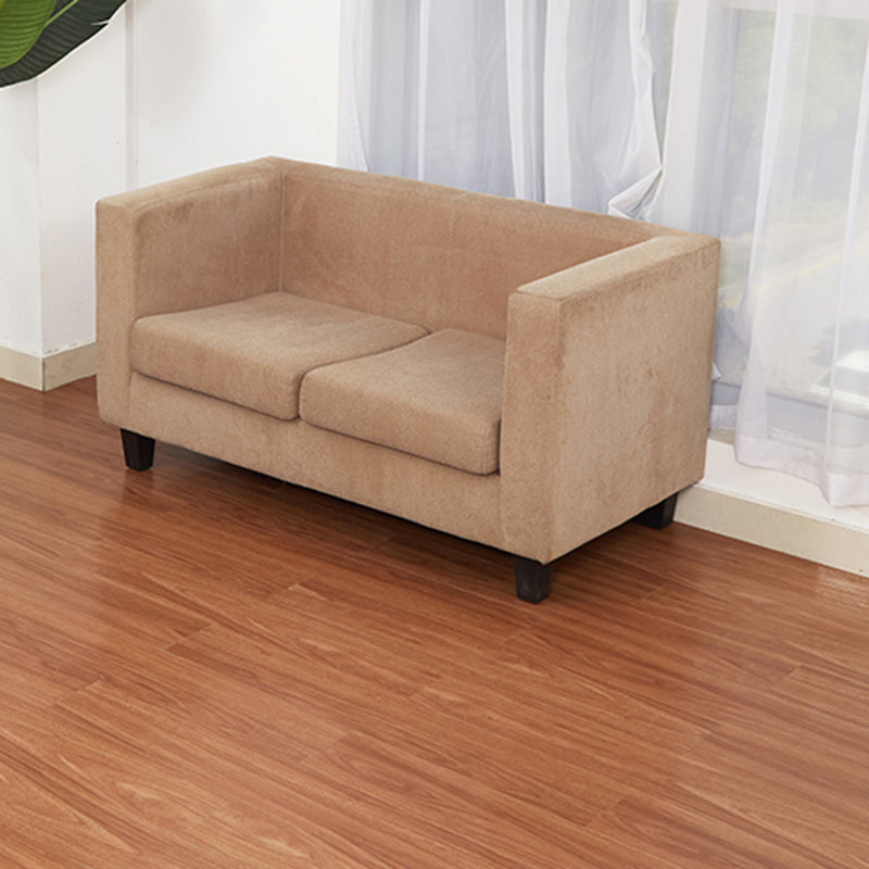Lisslune | PVC Flooring Peel and Stick Smooth Wood Look Rectangular Vinyl Floor