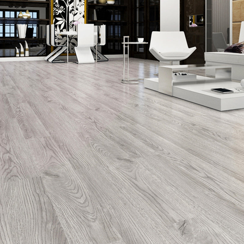 Lisslune | PVC Flooring Peel and Stick Smooth Wood Look Rectangular Vinyl Floor