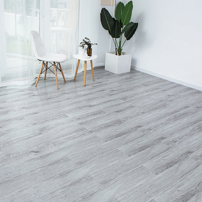 Lisslune | PVC Flooring Peel and Stick Smooth Wood Look Rectangular Vinyl Floor