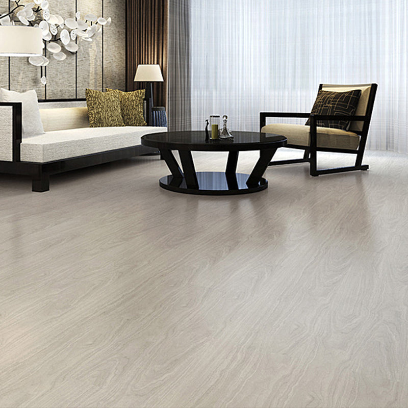Lisslune | Rectangle PVC Floor Covering Peel and Stick Smooth Wood Look Vinyl Flooring