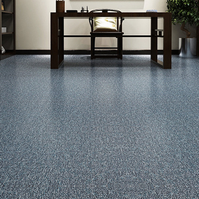 Lisslune | Rectangle PVC Floor Covering Peel and Stick Smooth Wood Look Vinyl Flooring
