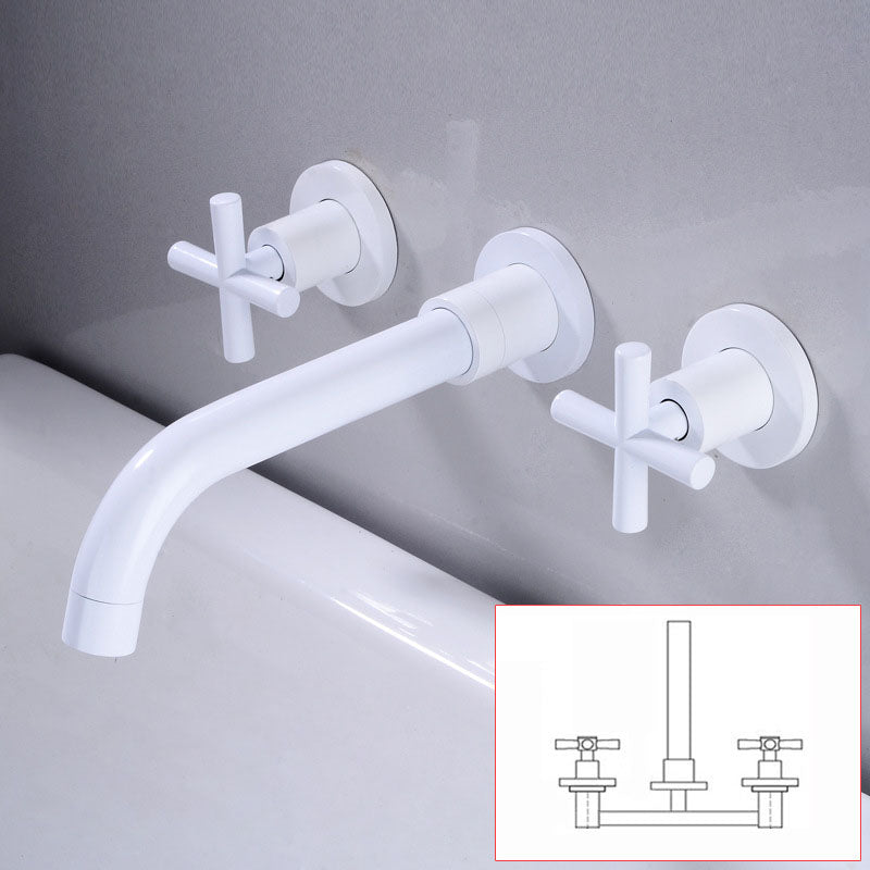 Lisslune | Modern Wall Mounted Fixture Bathroom Bathtub Mixer Faucet