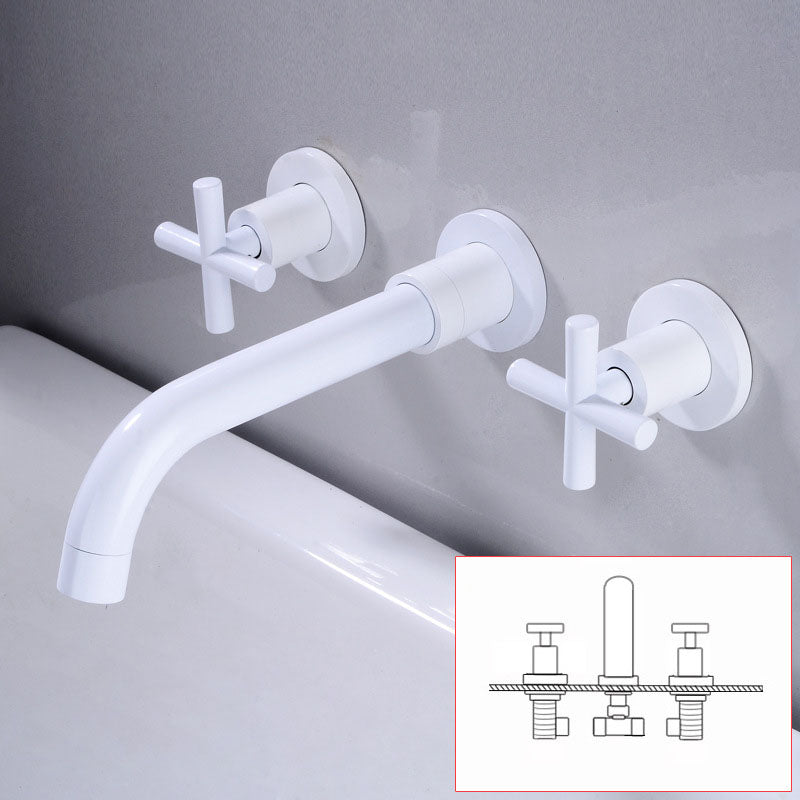 Lisslune | Modern Wall Mounted Fixture Bathroom Bathtub Mixer Faucet
