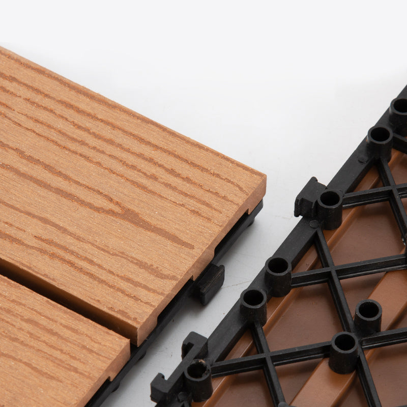 Lisslune | Composite Deck Board Solid Color Installation Boards Made of Wood