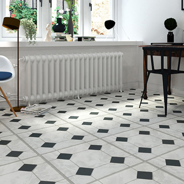 Lisslune | Smooth PVC Flooring Peel and Stick Waterproof Square Vinyl Flooring