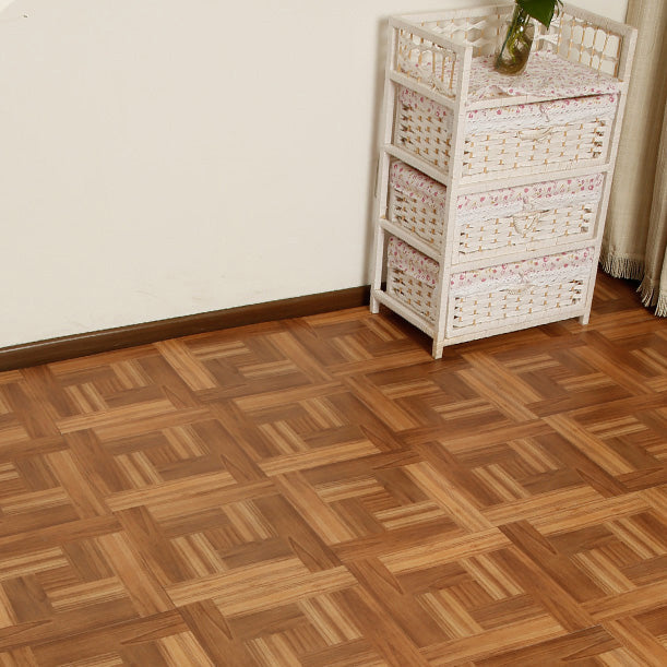 Lisslune | Smooth PVC Flooring Peel and Stick Waterproof Square Vinyl Flooring