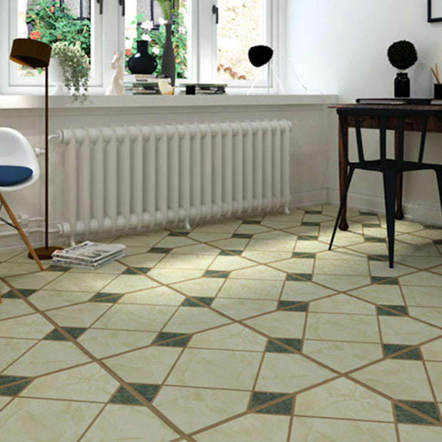 Lisslune | Smooth PVC Flooring Peel and Stick Waterproof Square Vinyl Flooring