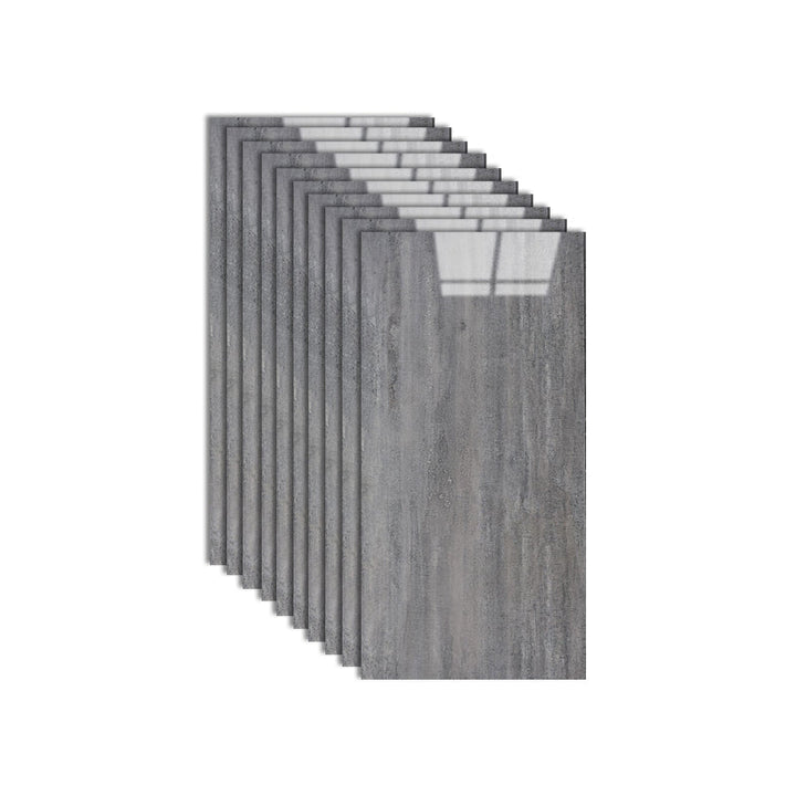 Lisslune | Single tile wallpaper Rectangular plastic peel and stick splashback wall tile