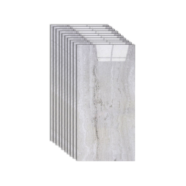 Lisslune | Single tile wallpaper Rectangular plastic peel and stick splashback wall tile