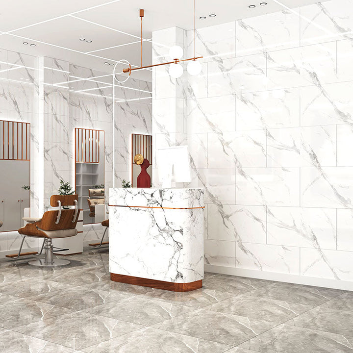 Lisslune | Single tile wallpaper Rectangular plastic peel and stick splashback wall tile
