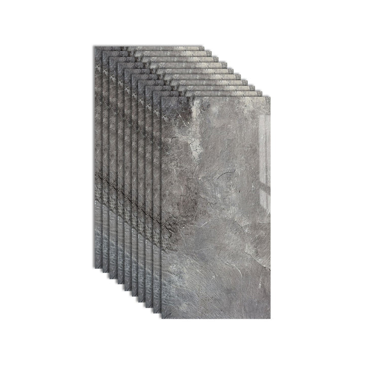 Lisslune | PVC Peel and Stick Tile Rectangular Single Tile Wallpaper with Stain Resistant