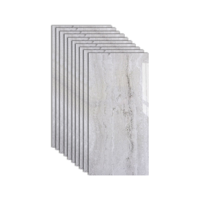 Lisslune | PVC Peel and Stick Tile Rectangular Single Tile Wallpaper with Stain Resistant