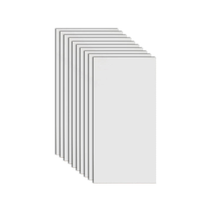 Lisslune | PVC Peel and Stick Tile Rectangular Single Tile Wallpaper with Stain Resistant