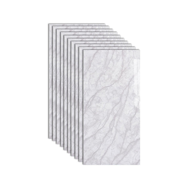Lisslune | PVC Peel and Stick Tile Rectangular Single Tile Wallpaper with Stain Resistant