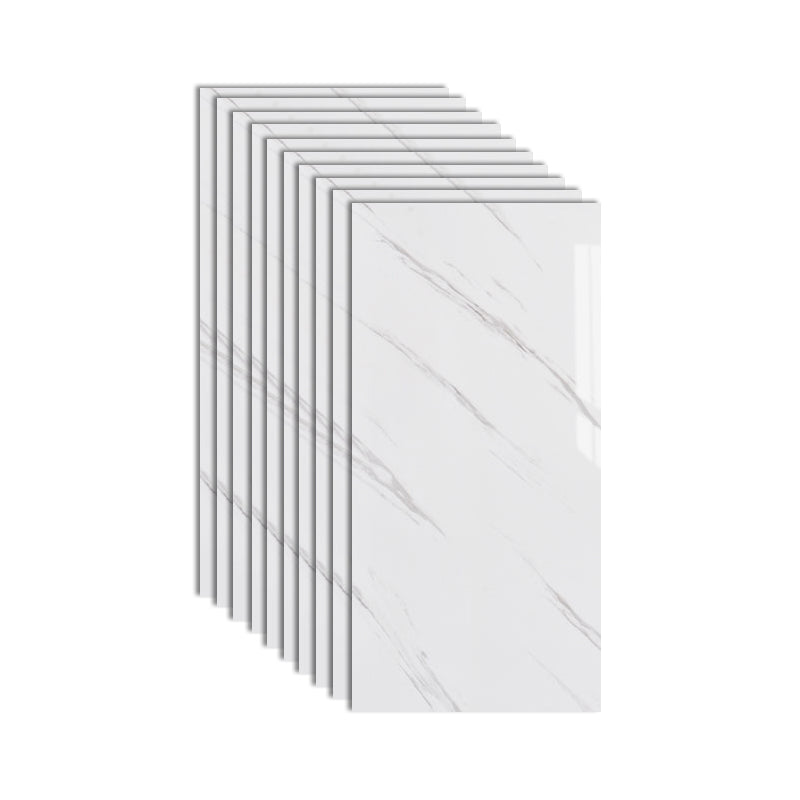 Lisslune | PVC Peel and Stick Tile Rectangular Single Tile Wallpaper with Stain Resistant