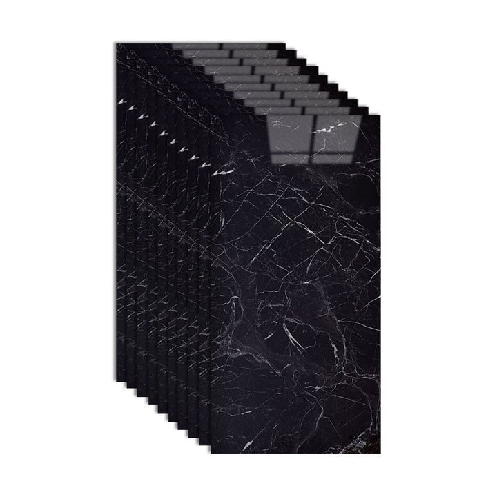 Lisslune | Plastic Peel and Stick Wall Tile Rectangular Waterproof Peel and Stick Wall Tile