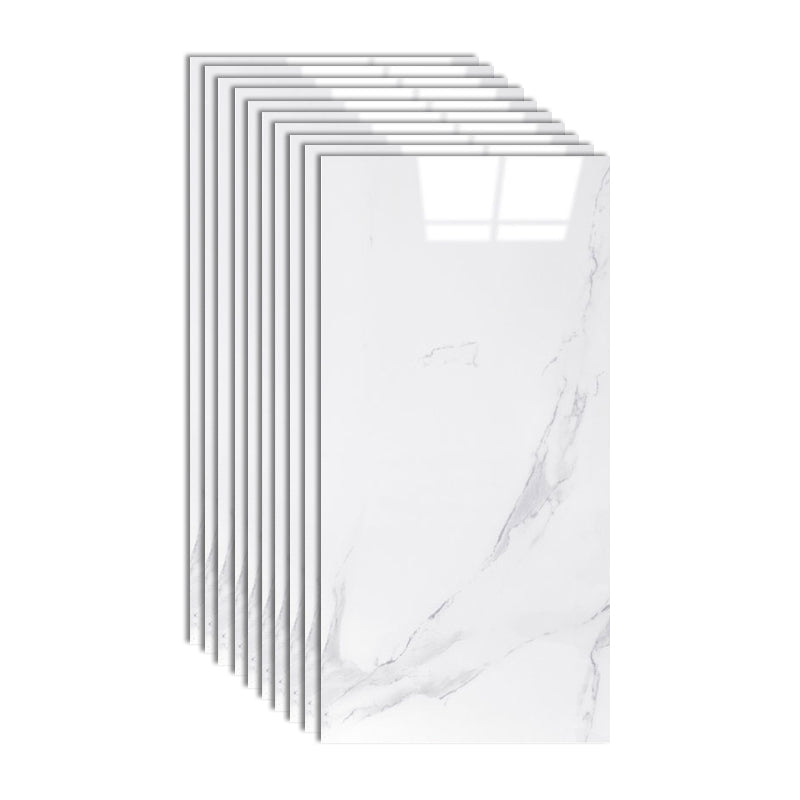 Lisslune | Plastic Peel and Stick Wall Tile Rectangular Waterproof Peel and Stick Wall Tile