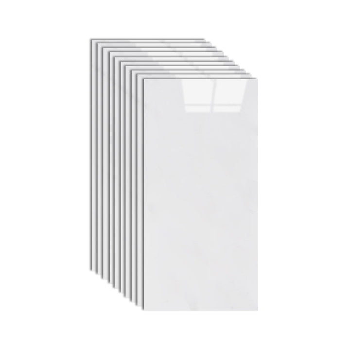 Lisslune | Plastic Peel and Stick Wall Tile Rectangular Waterproof Peel and Stick Wall Tile