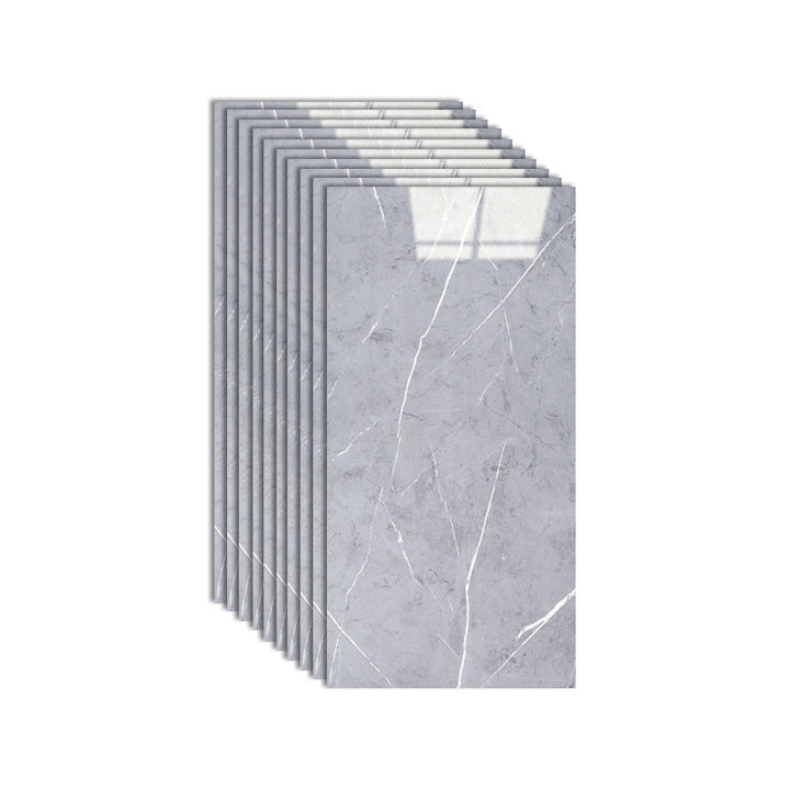 Lisslune | Plastic Peel and Stick Wall Tile Rectangular Waterproof Peel and Stick Wall Tile