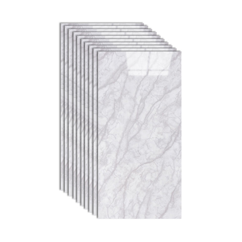 Lisslune | Plastic Peel and Stick Wall Tile Rectangular Waterproof Peel and Stick Wall Tile