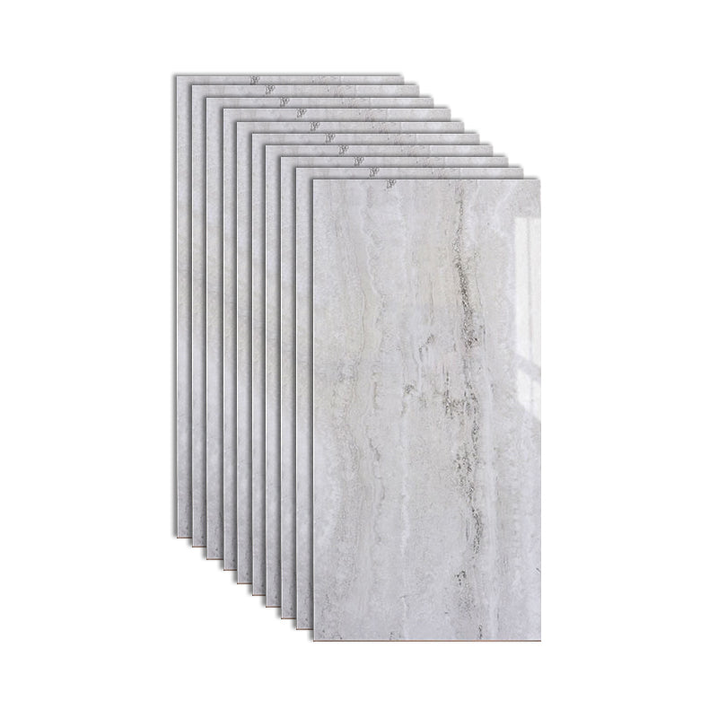 Lisslune | Plastic Peel and Stick Wall Tile Rectangular Waterproof Peel and Stick Wall Tile