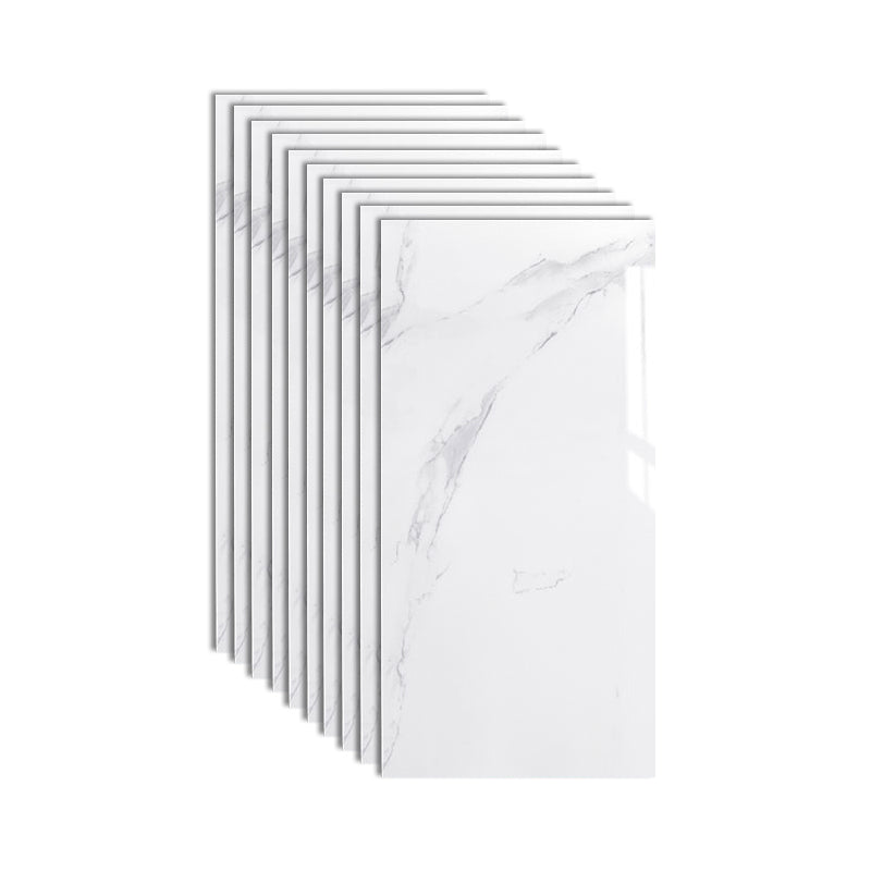 Lisslune | Plastic Peel and Stick Wall Tile Rectangular Waterproof Peel and Stick Wall Tile