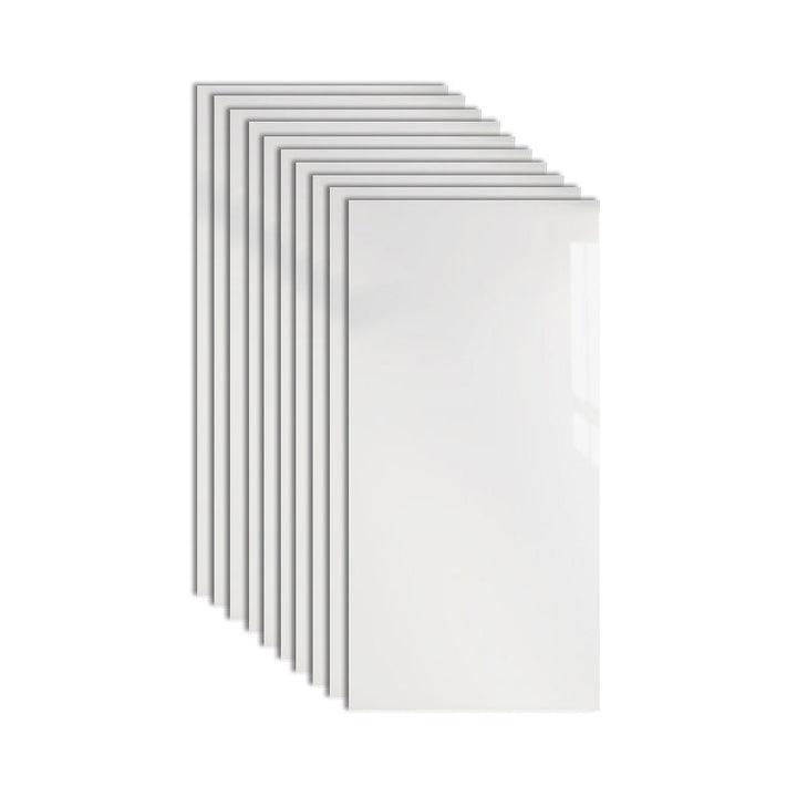 Lisslune | Plastic Peel and Stick Wall Tile Rectangular Waterproof Peel and Stick Wall Tile