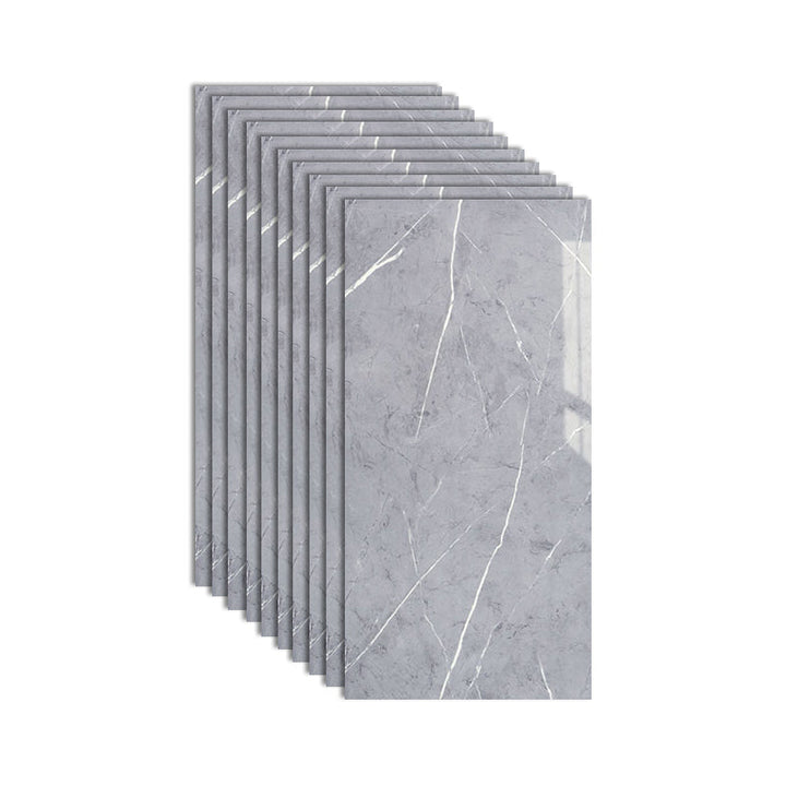 Lisslune | Plastic Peel and Stick Wall Tile Rectangular Waterproof Peel and Stick Wall Tile